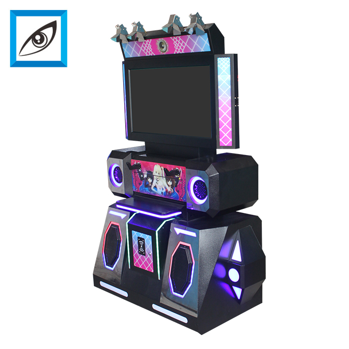 Electronic VR dancing music arcade simulator game machine